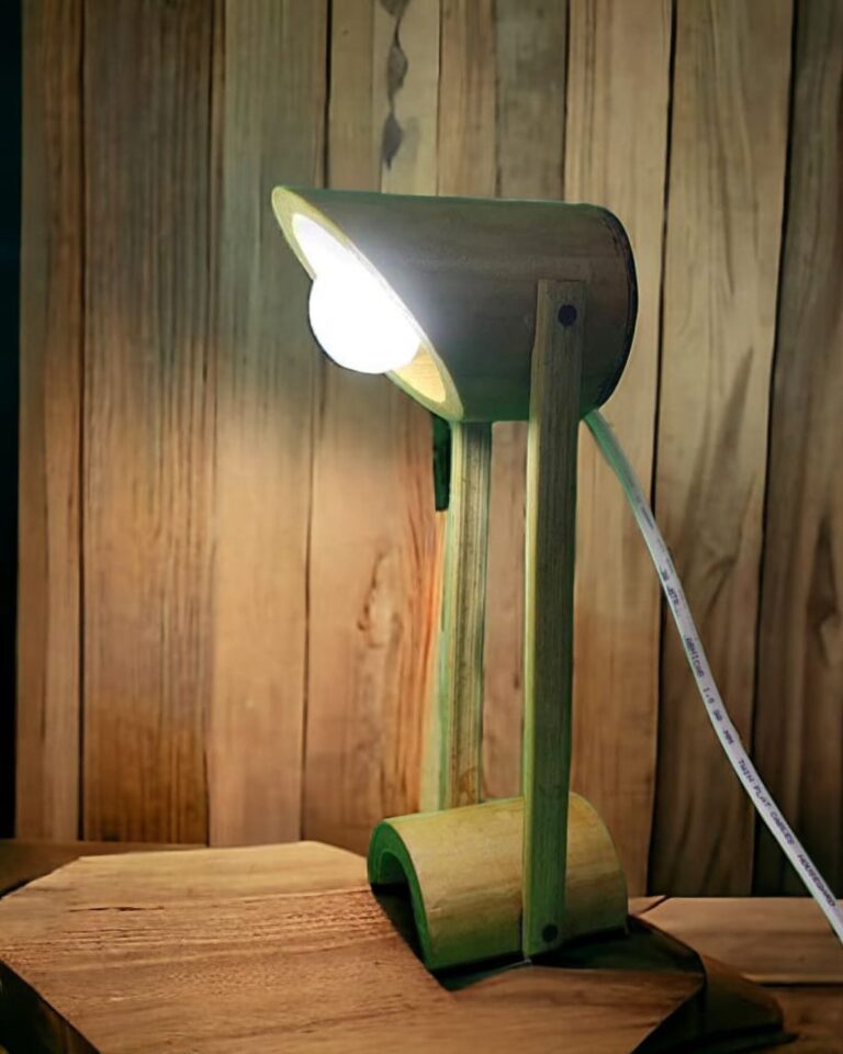 Handmade study lamp