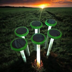 Solar garden lamp
